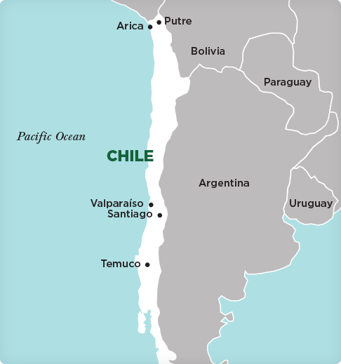 primera instalación en chile
